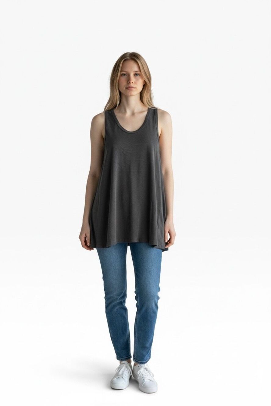 The Great 109% Cotton Racer Back Tank NWT Size 3/ US Large